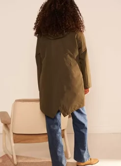 Parka Longue Deperlante Kaki Valene Sud Express
