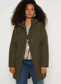 Parka Longue Deperlante Kaki Valene Sud Express