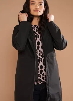 Parka Longue Deperlante Noir Valene Sud Express