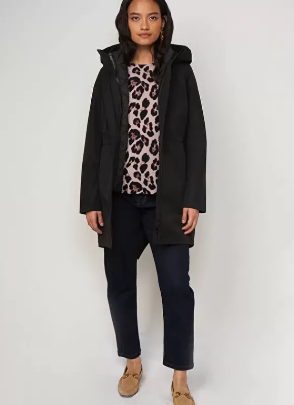 Parka Longue Deperlante Noir Valene Sud Express