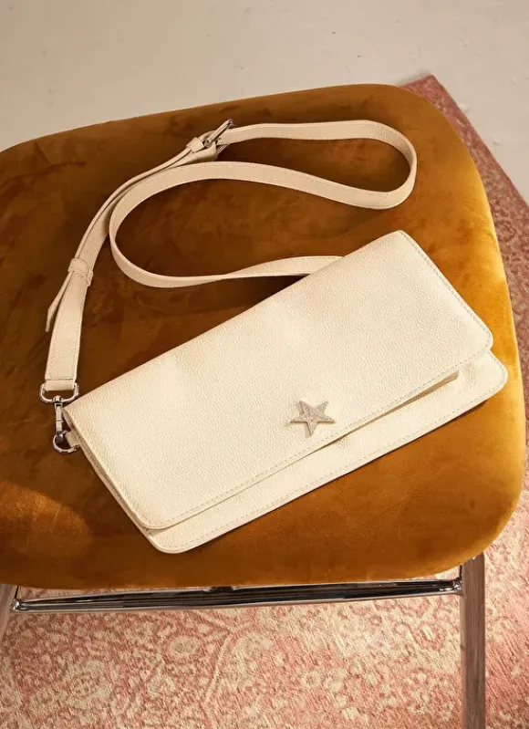 Pochette Bandouliere Creme Sarina Sud Express