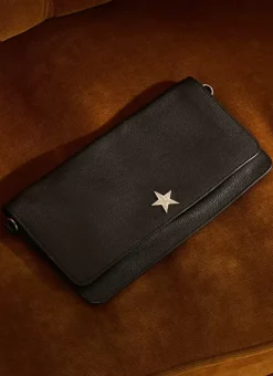 Pochette Bandouliere Noir Sarina Sud Express