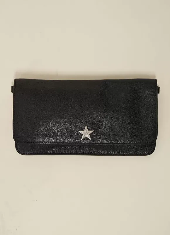 Pochette Bandouliere Noir Sarina Sud Express