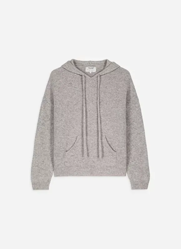 Pull A Capuche En Cachemire Epais Perle Chine Mabebe Sud Express