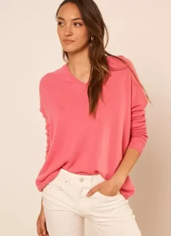 Pull Au Volume Oversize Et A Manches Longues Pres Du Corps Lipstick Monjoe Sud Express