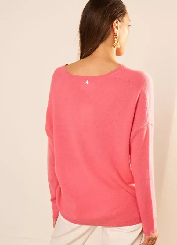 Pull Au Volume Oversize Et A Manches Longues Pres Du Corps Lipstick Monjoe Sud Express
