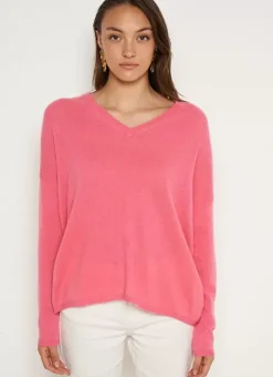 Pull Au Volume Oversize Et A Manches Longues Pres Du Corps Lipstick Monjoe Sud Express