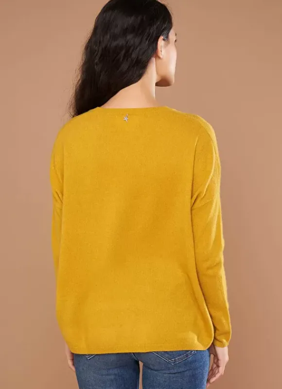 Pull Au Volume Oversize Et A Manches Longues Pres Du Corps Safran Monjoe Sud Express