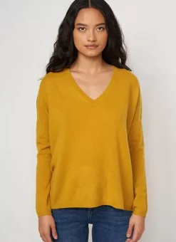 Pull Au Volume Oversize Et A Manches Longues Pres Du Corps Safran Monjoe Sud Express
