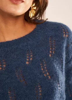 Pull Col Bateau Indigo Mantiby Sud Express