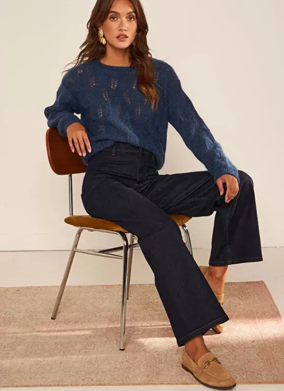 Pull Col Bateau Indigo Mantiby Sud Express