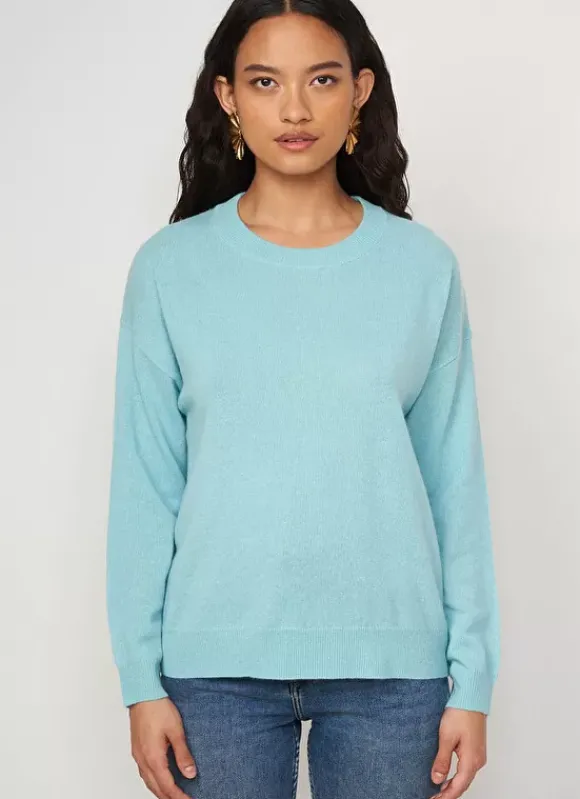 Pull Col Rond 100% Cachemire Calanques Mapoue Sud Express