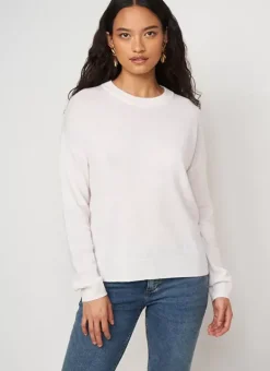 Pull Col Rond 100% Cachemire Milk Mapoue Sud Express