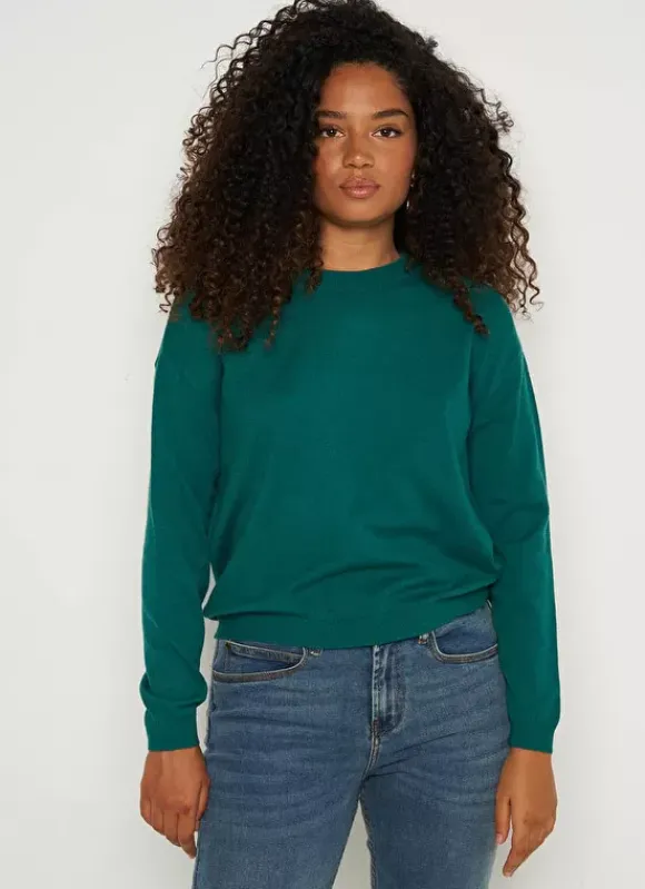 Pull Col Rond A Maille Douce Bouteille Melaniae Sud Express