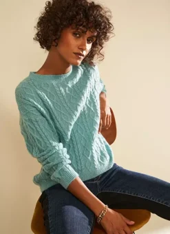 Pull Col Rond Avec Jeu De Torsades Neptune Madil Sud Express