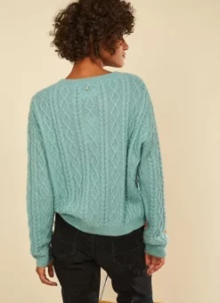 Pull Col Rond Avec Jeu De Torsades Neptune Madil Sud Express