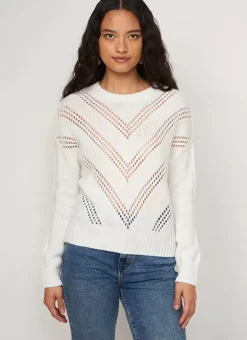 Pull Col Rond Ecru Maribelle Sud Express