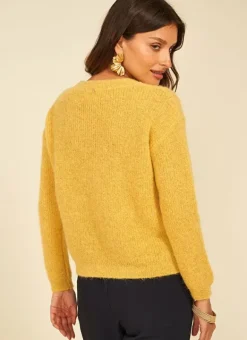 Pull Col Rond Jaune Moncoeurox Sud Express