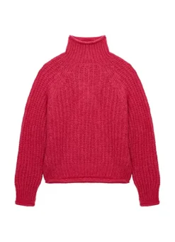 Pull Col Roule Framboise Mizabak Sud Express