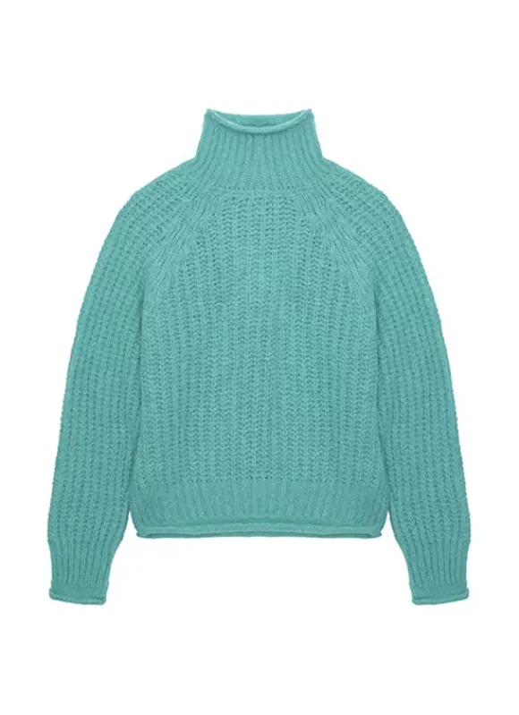 Pull Col Roule Mint Mizabak Sud Express