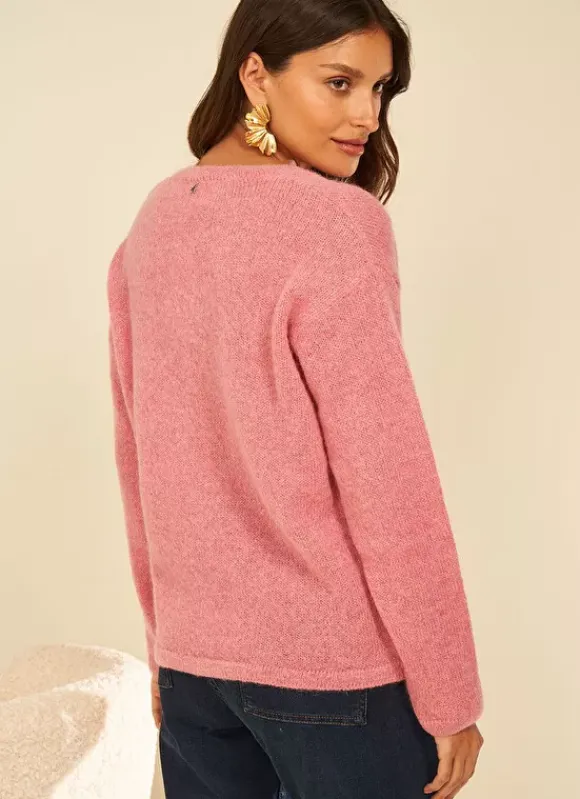 Pull Col V En Mohair Malabar Mannakayx Sud Express