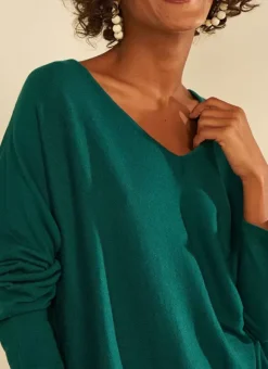 Pull Col V Sans Emmanchures Bouteille Maboutou Sud Express