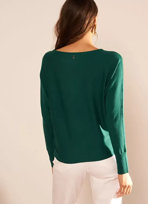 Pull Court A Col Bateau Bouteille Moanae Sud Express