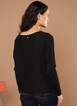 Pull Court A Col Bateau Noir Moanae Sud Express