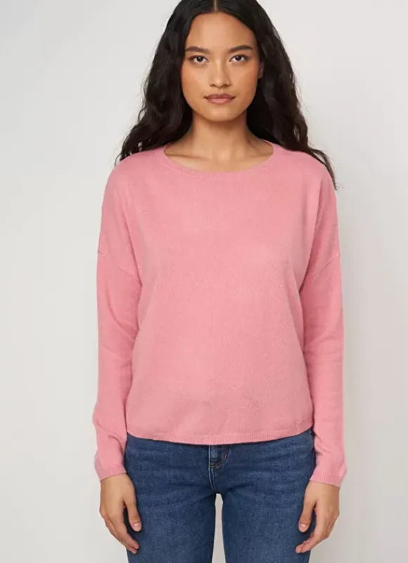 Pull Pur Cachemire Blush Monna Sud Express