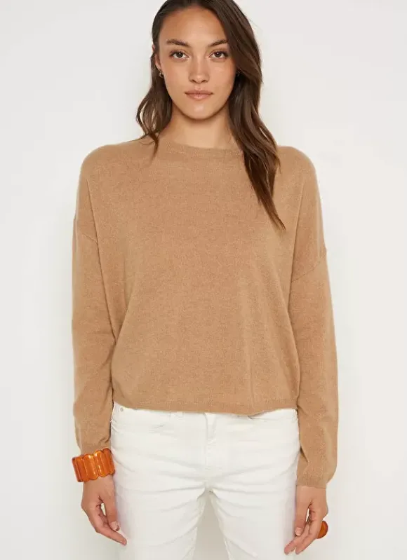 Pull Pur Cachemire Camel Monna Sud Express
