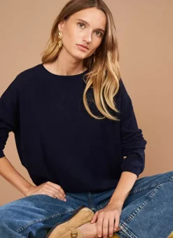 Pull Pur Cachemire Marine Monna Sud Express