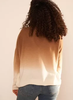 Pull Tie&Dye 100% Cachemire Camel Monjack Sud Express