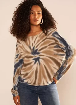 Pull Tie&Dye 100% Cachemire Kaki Marcopi Sud Express