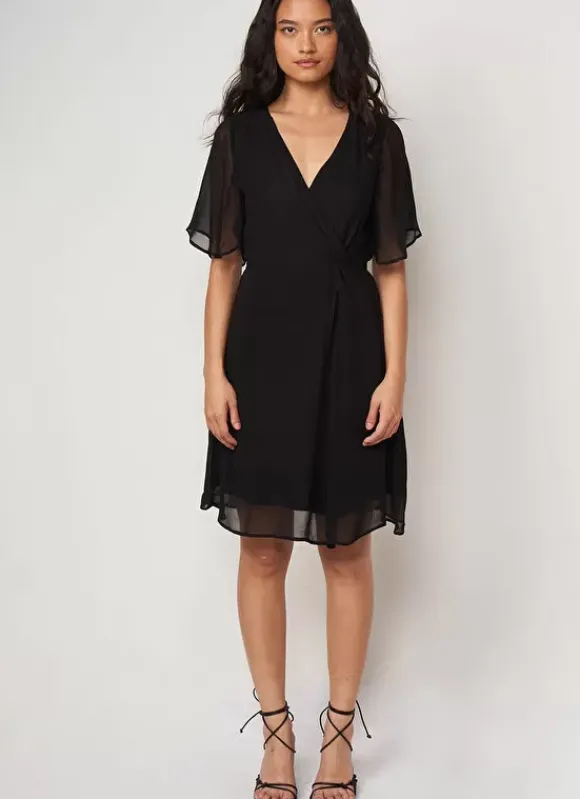 Robe Courte Elegante Noir Rachibi Sud Express