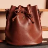 Sac En Cuir Camel Soubaya Sud Express