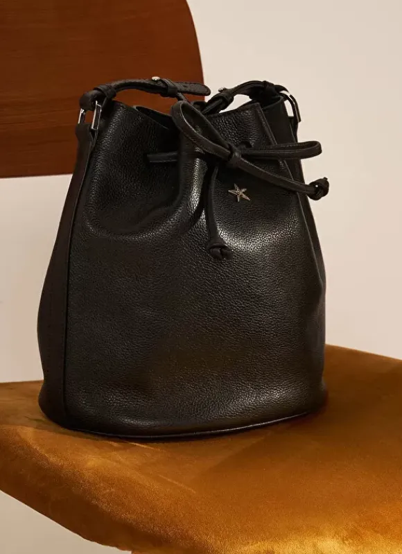 Sac En Cuir Noir Soubaya Sud Express