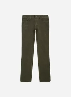 Slim En Velours Cotele Kaki Pasha Sud Express