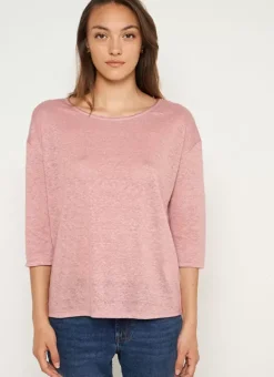 Tee-Shirt Basique Rose Tonia Sud Express