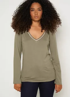 Tee-Shirt Manches Longues Kaki Tabilo Sud Express