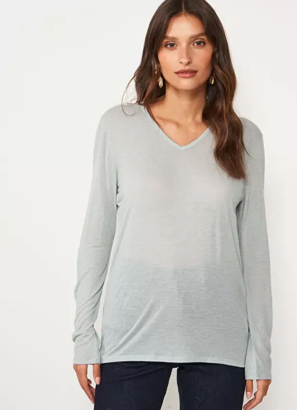 Tee-Shirt Manches Longues Amande Tassina Sud Express
