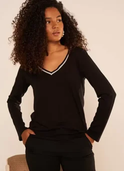 Tee-Shirt Manches Longues Noir Tabilo Sud Express