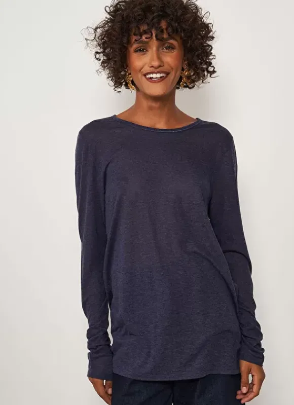 Tee-Shirt Manches Longues Indigo Turiane Sud Express