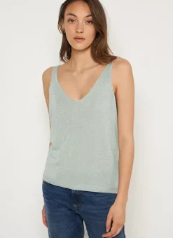 Top Details Maille Scintillante Amande Demoiselles Sud Express