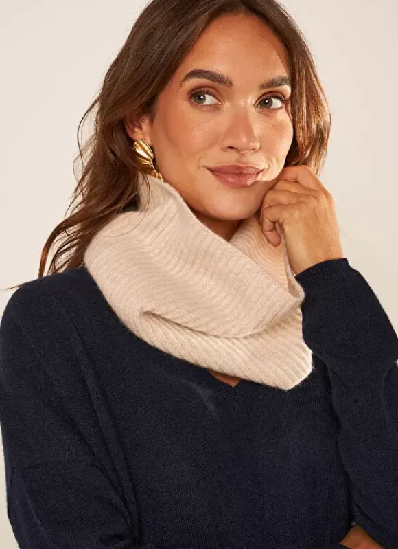 Tour De Cou A Cotes En Cachemire Beige Chine Enorax Sud Express