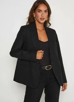 Veste De Tailleur Noir Valentyn Sud Express