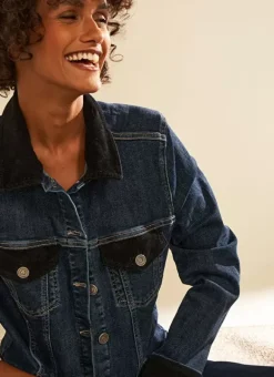 Veste Jean Bi Matiere Medium Stone Vaina Sud Express