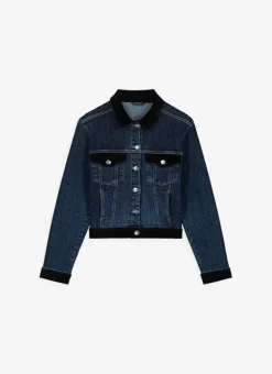 Veste Jean Bi Matiere Medium Stone Vaina Sud Express