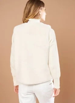 Veste Sans Manches Fausse Fourrure Craie Garinko Sud Express