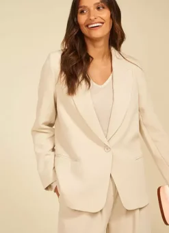 Veste Tailleur Creme Vedena Sud Express