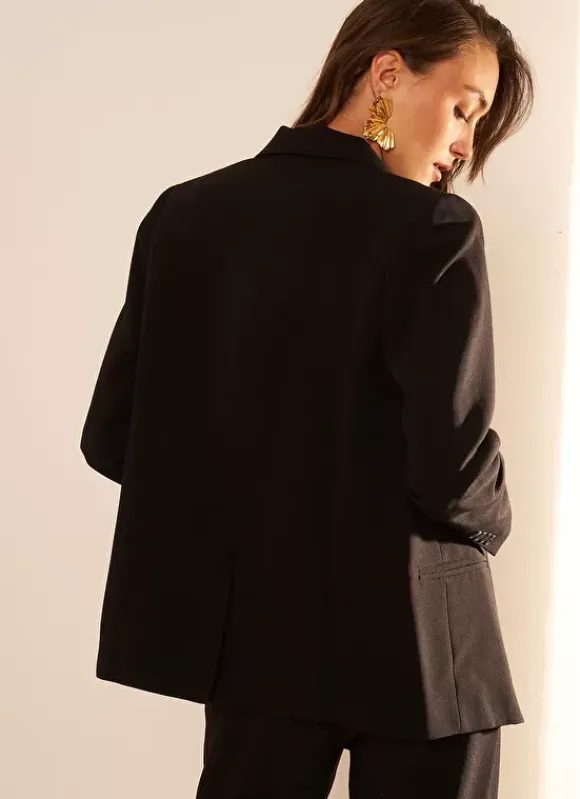 Veste Tailleur Noir Vedena Sud Express